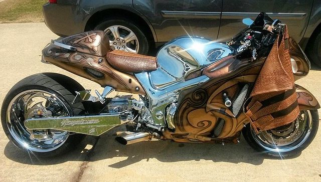 Wilders Suzuki Hayabusa looks like something out of a Mad Max film