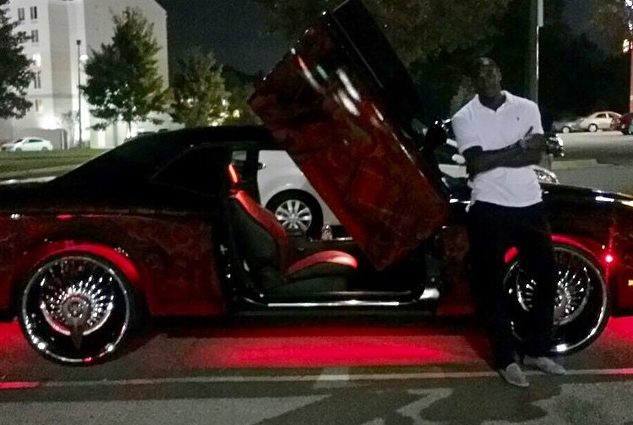 Wilder's Dodge Challenger looks like a car from the Fast & Furious franchise