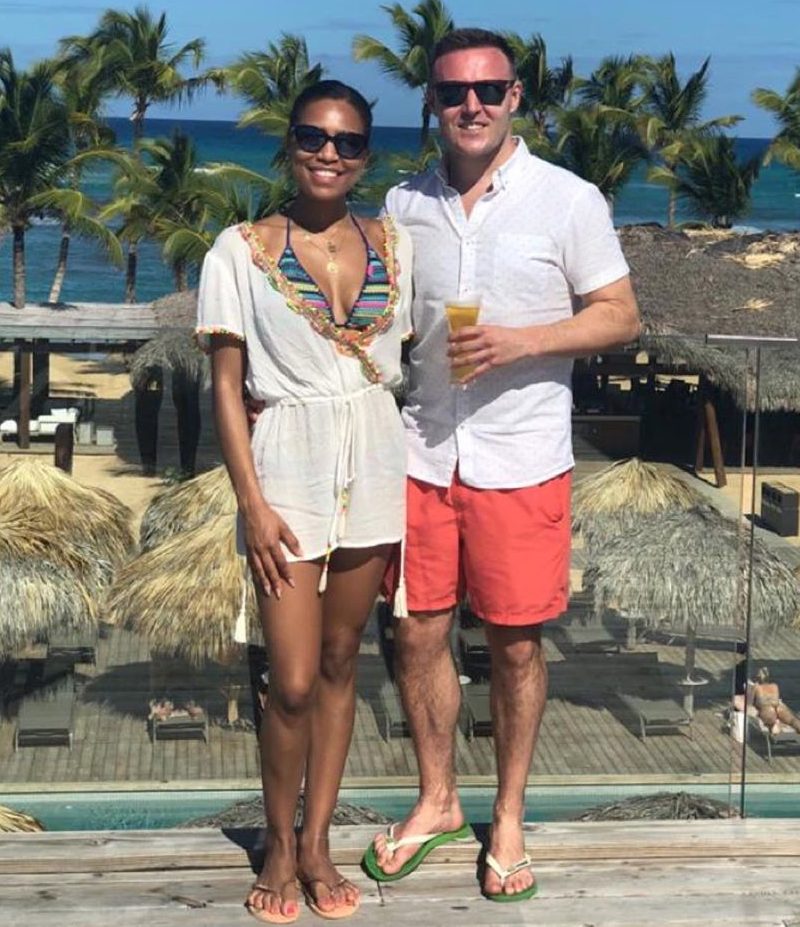  Alan Halsall and Tisha Merry enjoyed a holiday in the Dominican Republic