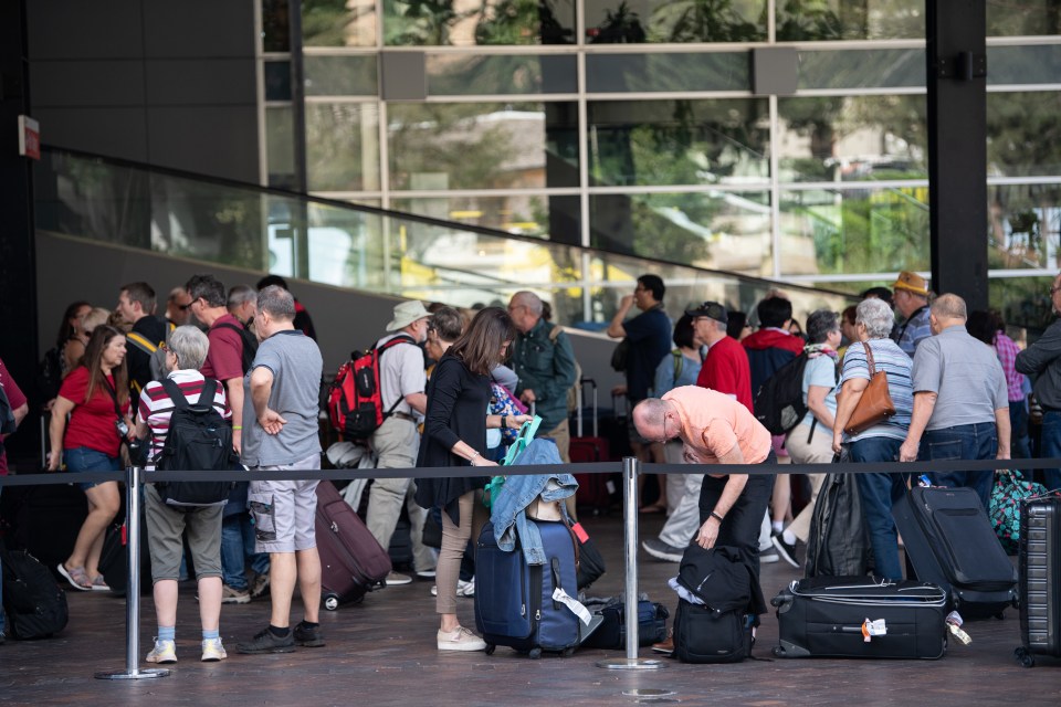  2,000 passengers were left stranded in Sydney harbour as NSW health officials tested the ship