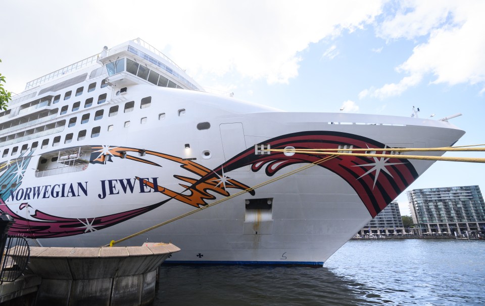  The ship docked in Sydney this morning following a 10 day tour of New Zealand