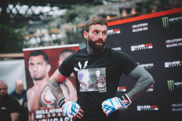  Aaron Chalmers returns to the cage in Dublin