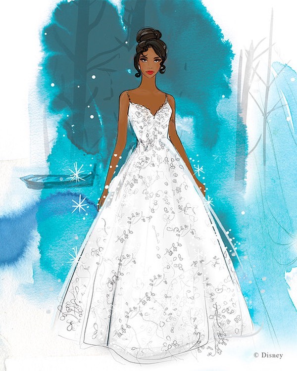 Allure Bridal has collaborated with Disney to bring out a Disney Fairy Tale Weddings Collection 