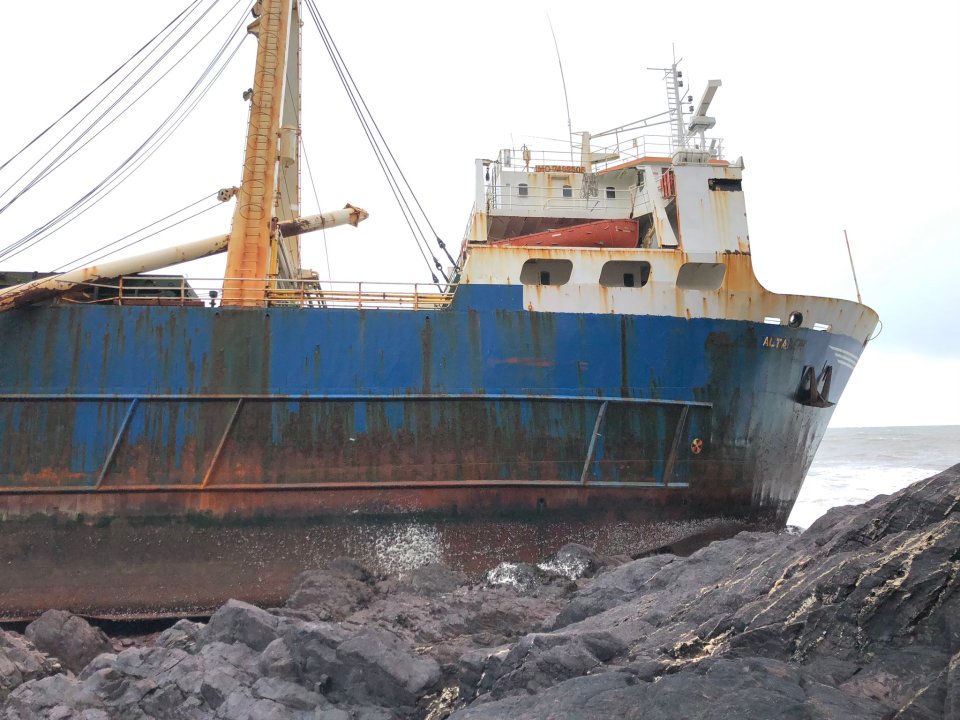  The abandoned cargo ship had no body on board when it was found