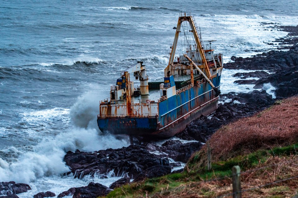  The Alta was found washed up by Storm Dennis over the weekend