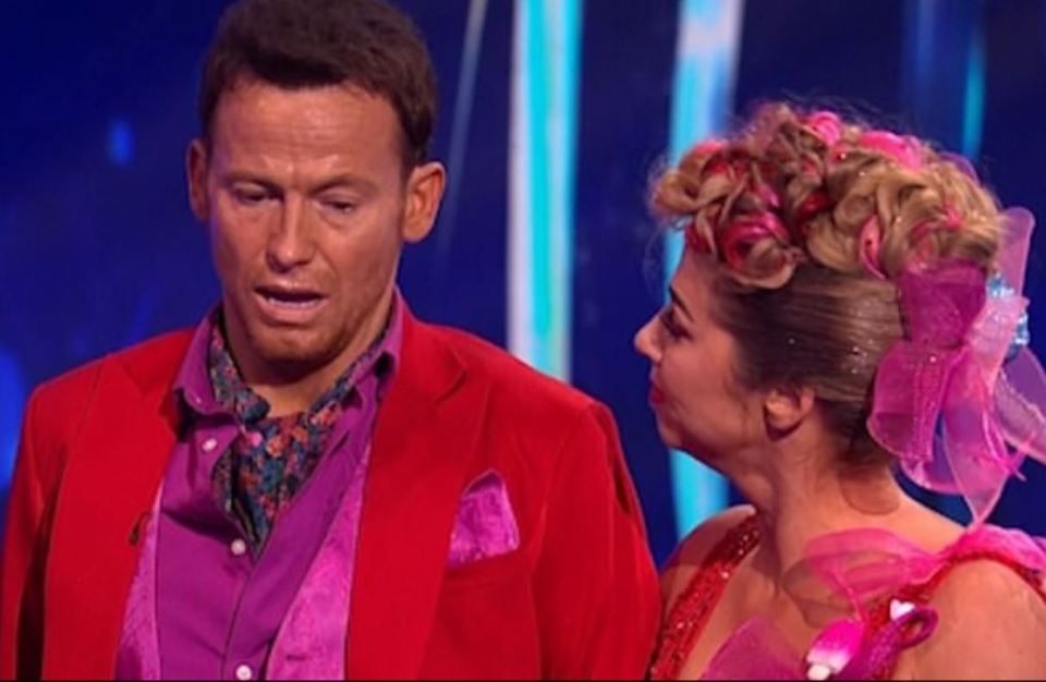  Alex Murphy supported Joe Swash on last night's Dancing On Ice