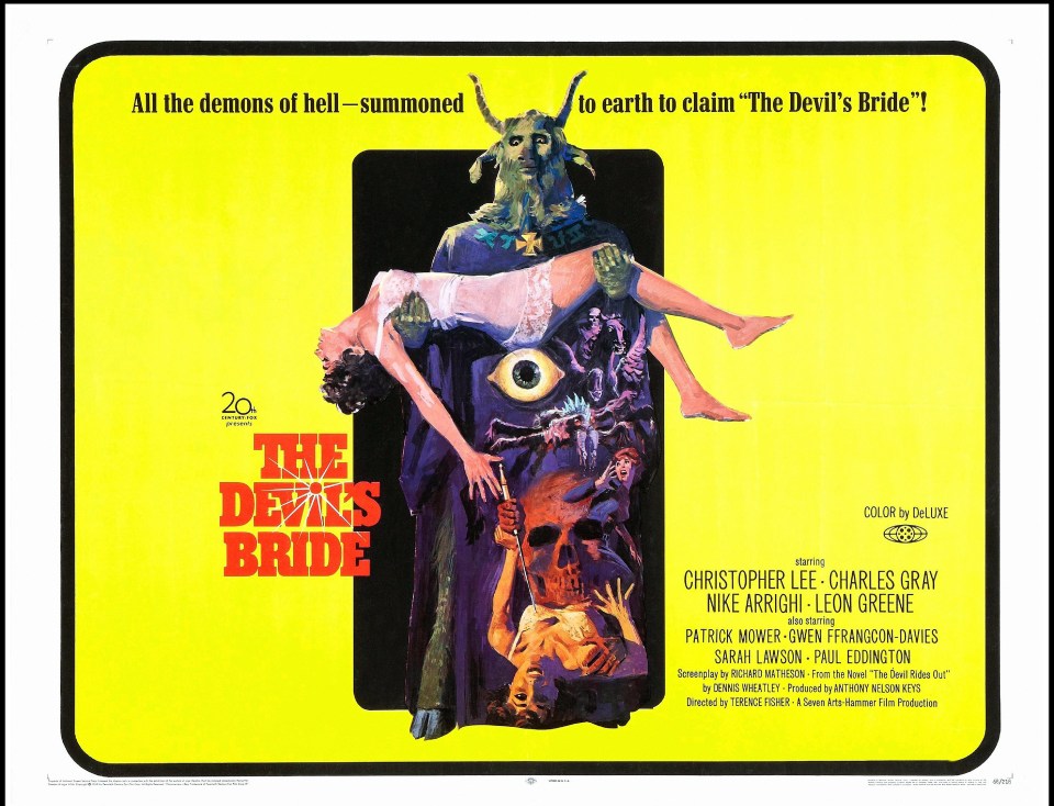 In the US The Devil Rides Out was called The Devil's Bride