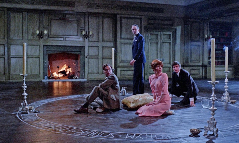 The 1968 film starred Sir Christopher Lee