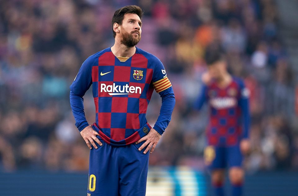  Lionel Messi and his Barcelona side will all be tested for coronavirus when they arrive in Italy