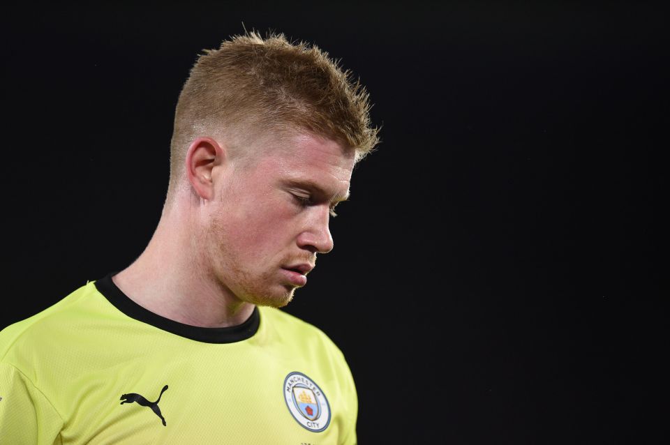  Kevin De Bruyne believes that City will be labelled as 'failures' if they don't win the Champions League