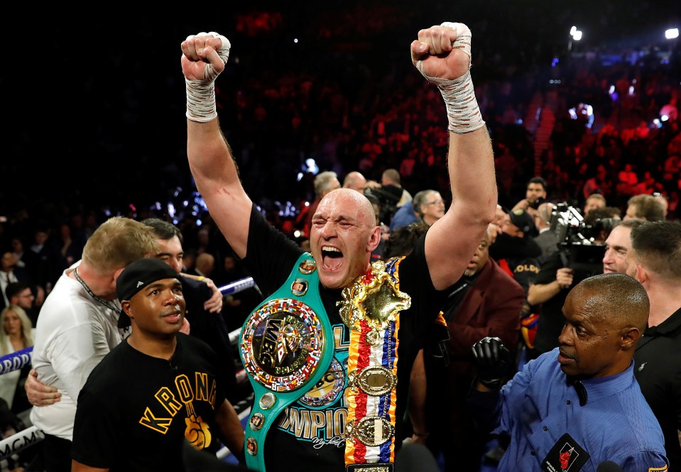 Tyson Fury became a two-time world heavyweight champion after beating Deontay Wilder in Las Vegas