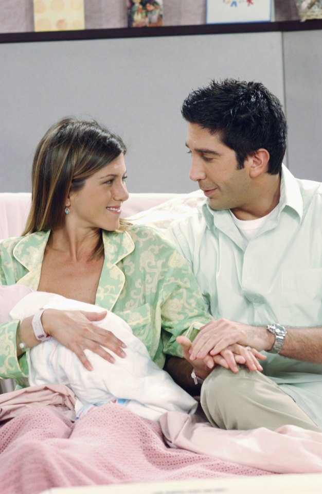  Ross and Rachel went on to welcome daughter Emma together