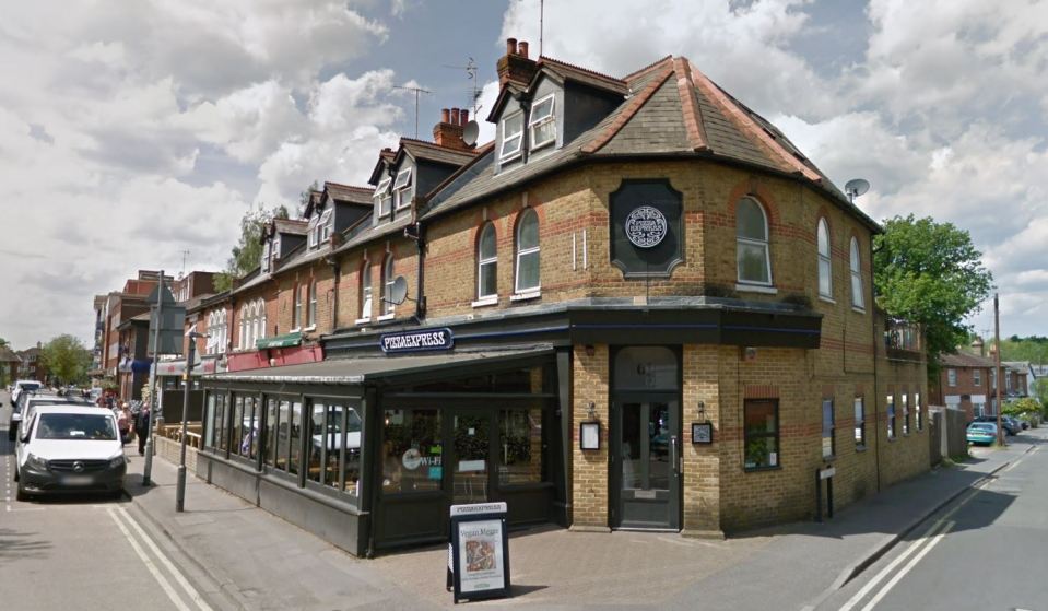 Joke reviews helped a Pizza Express Woking rise in the ranks after the Prince Andrew interview where he mentioned the restaurant