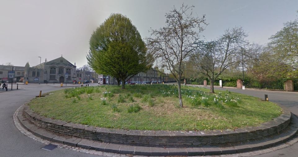 A roundabout in Cambridge won praise from visitors to the city online