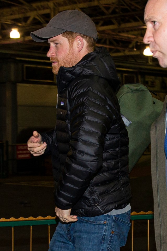  Prince Harry arrived back in the UK yesterday since moving to Canada