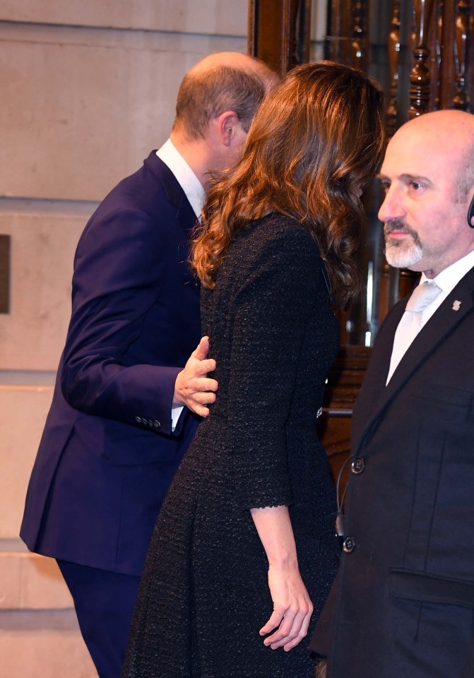  The tactile pair were attending a play about mental health