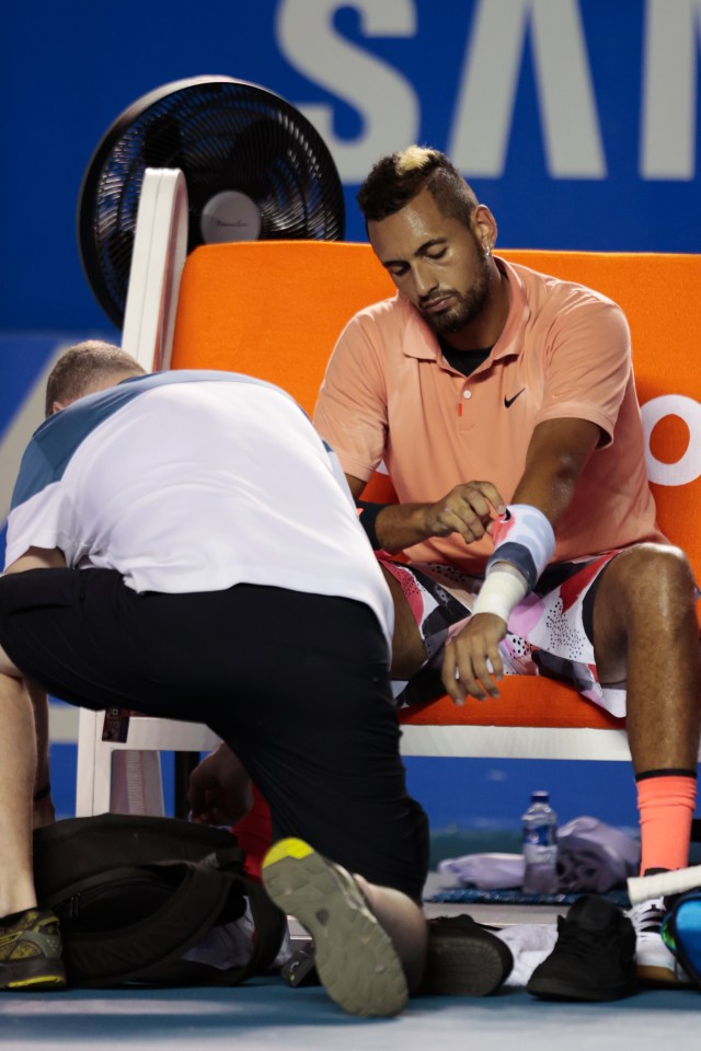  Nick Kyrgios labelled the Mexico Open crowd as "disrespectful" after they booed him for retiring