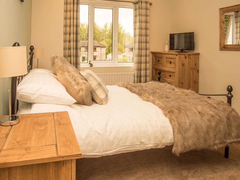 With nine en-suite bedrooms, up to 30 people can stay at one time