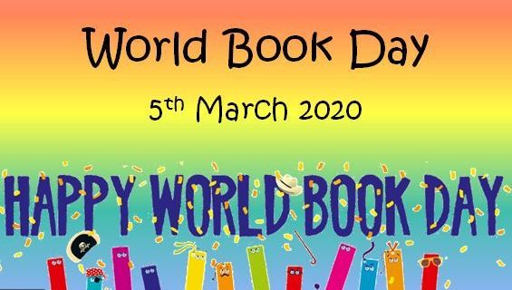  Thursday, March 5, 2020, is World Book Day