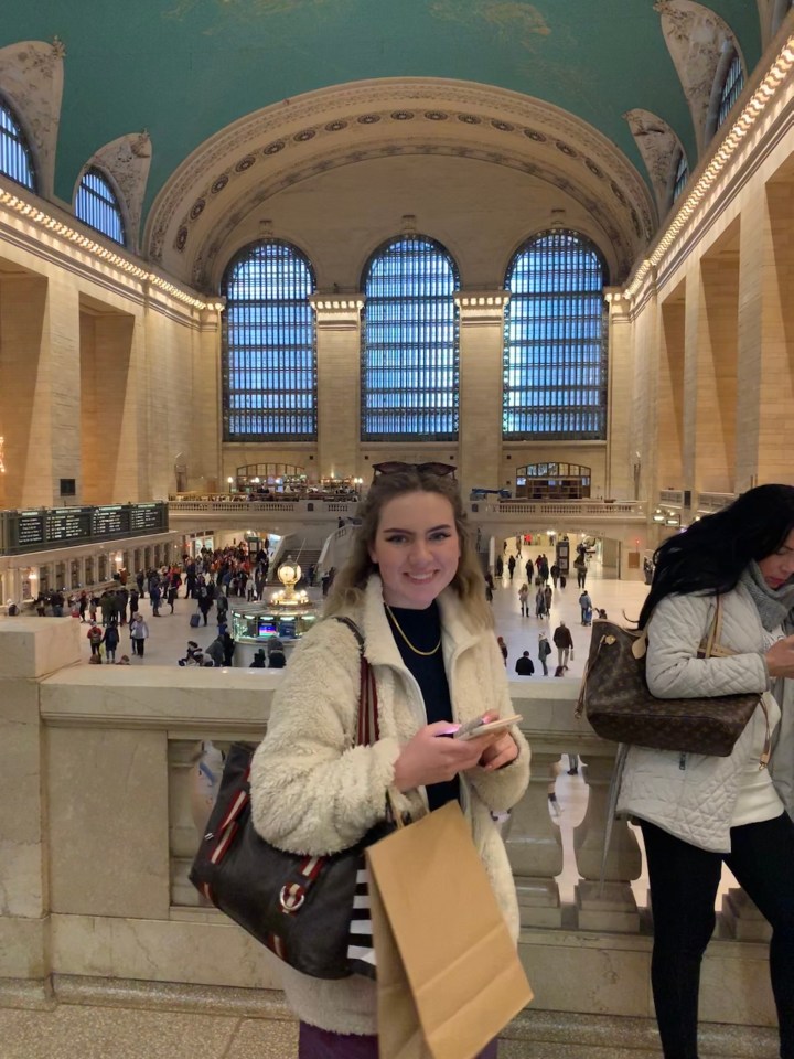 Rebecca previously travelled to America to visit New York in 2018