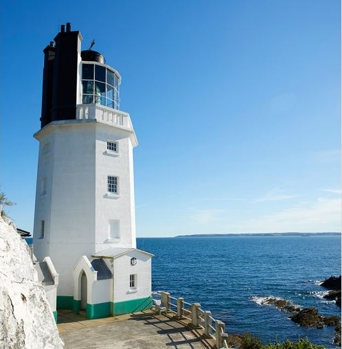  Up to four people can stay in the lighthouse, with spectacular views included