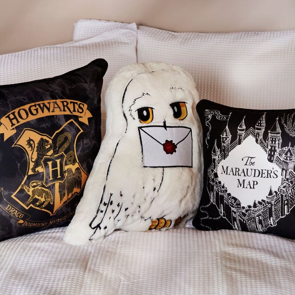 The Hedwig cushion is proving to be a popular choice among fans 