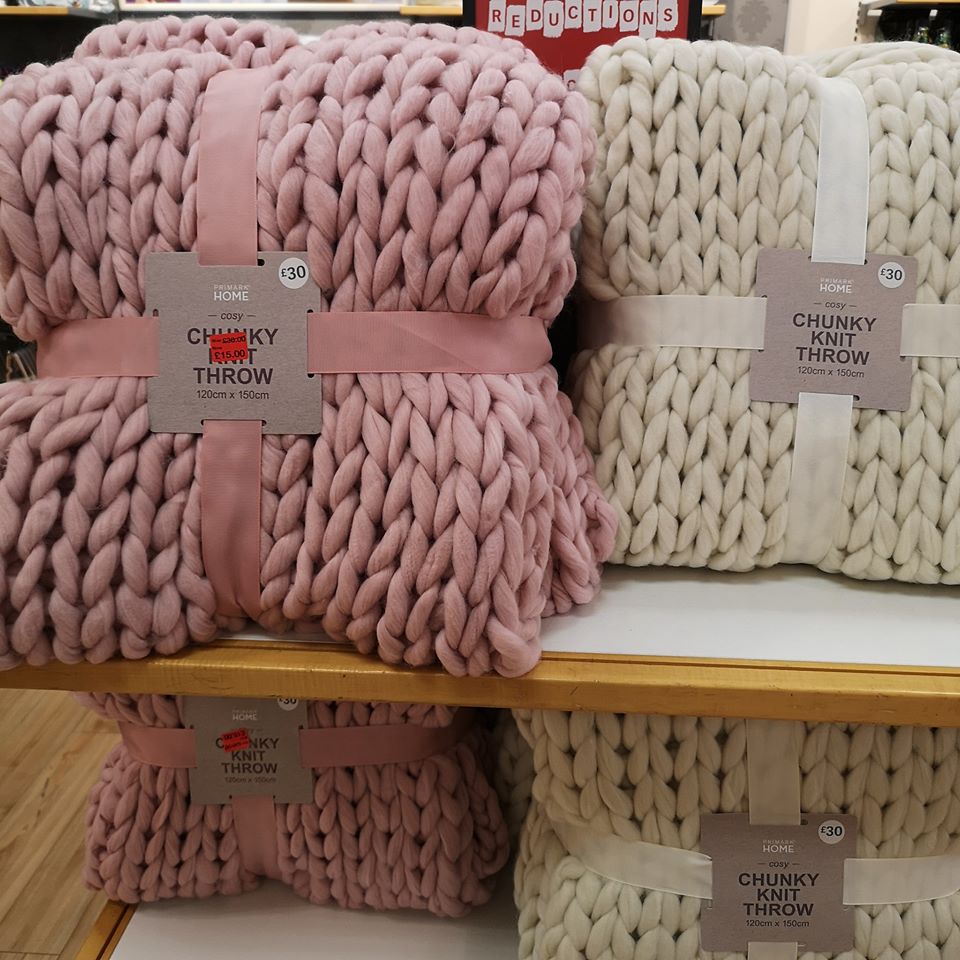 A delighted shopper posted a photo of the bargain blankets on Facebook