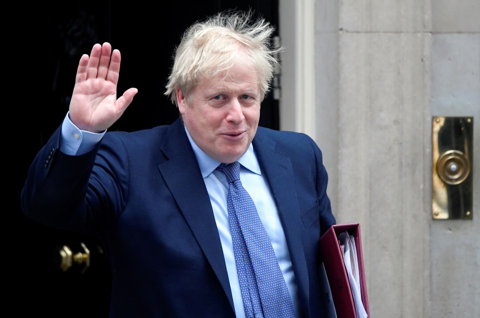 Boris Johnson tested positive for the virus in late March