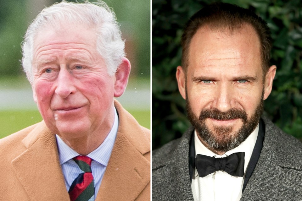  Prince Charles and Ralph Fiennes are even related