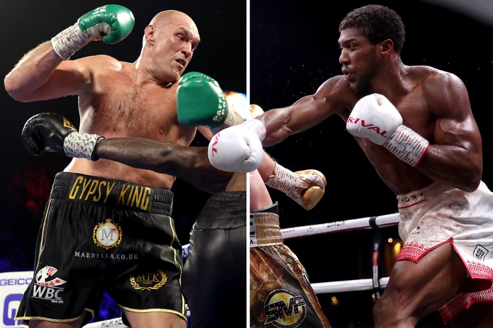  Anthony Joshua and Tyson Fury sparred for a Rolex in 2010 when the Watford star was just an amateur