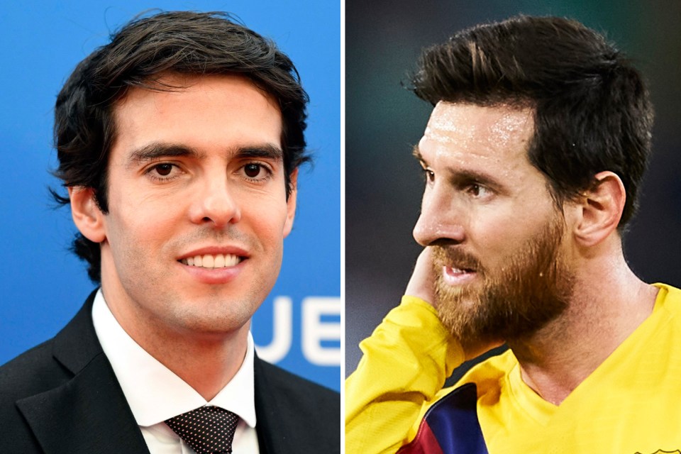  Brazil legend Kaka says Lionel Messi would find a move to the Premier League easy