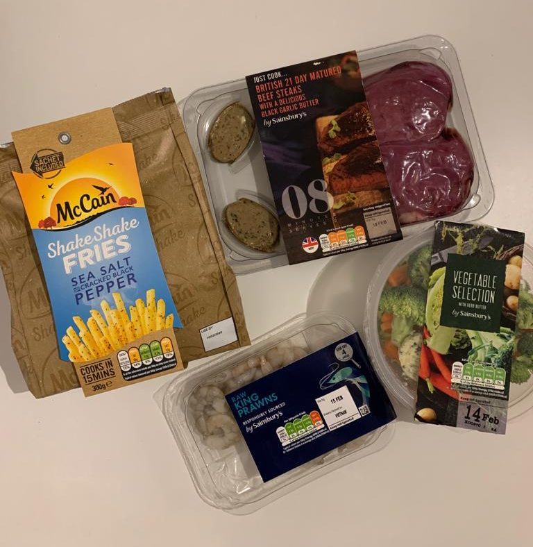 Sainsbury’s has a set meal deal for February 14