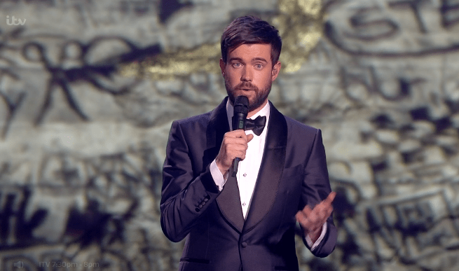  Jack Whitehall paid tribute to Caroline Flack at the Brits