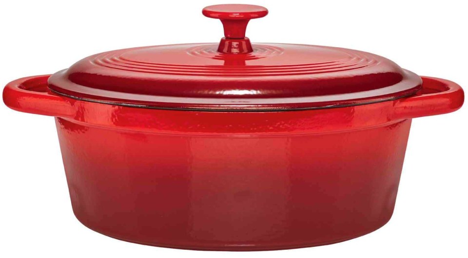 Lidl's cast iron casserole dish is a bargain at just £24.99