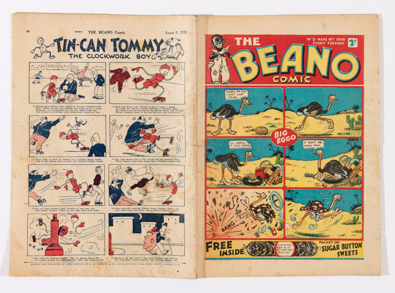  After one, comes two, in terms of rare Beano comics