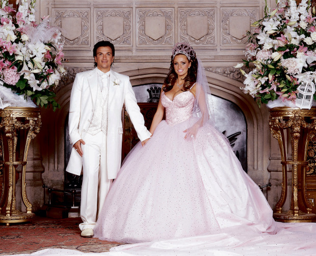  Katie married Peter Andre in a lavish princess themed wedding