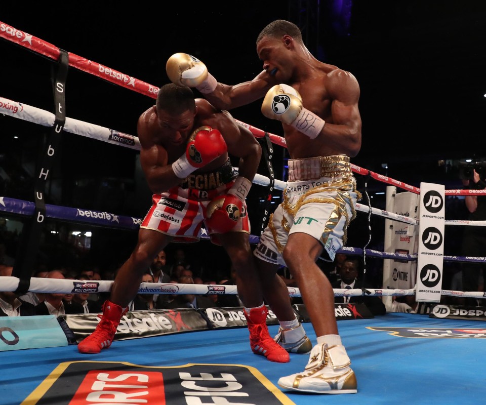 Kell Brook was beaten by Errol Spence in 2017