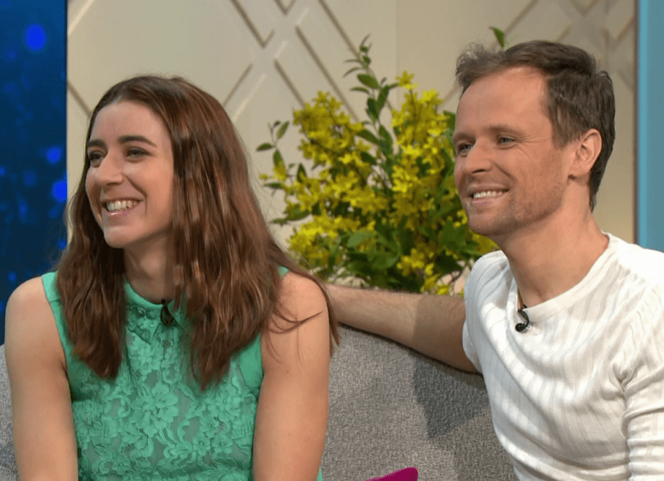  Libby Clegg and Mark Hanretty appeared on Lorraine earlier today