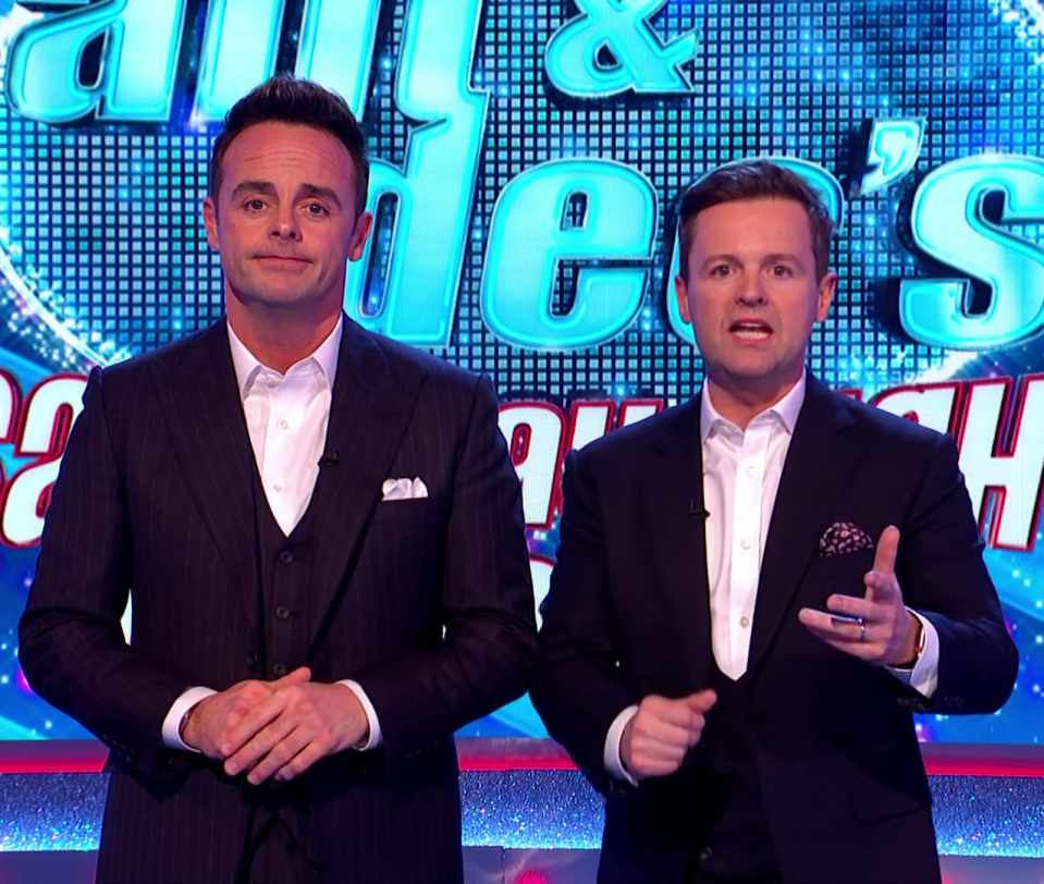  Ant and Dec looked thrown as the audience laughed at the most possible moment