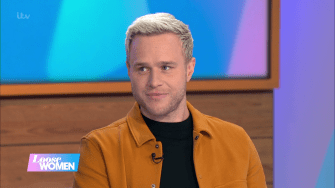  Olly Murs opened up about his relationship with Caroline Flack today