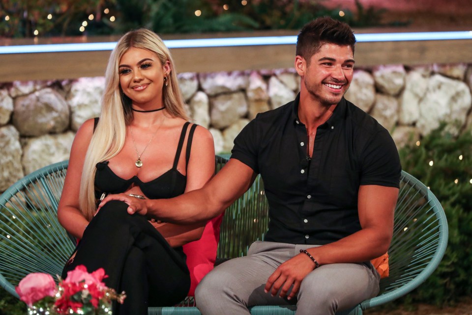 Belle met now ex-boyfriend Anton Danyluk on Love Island