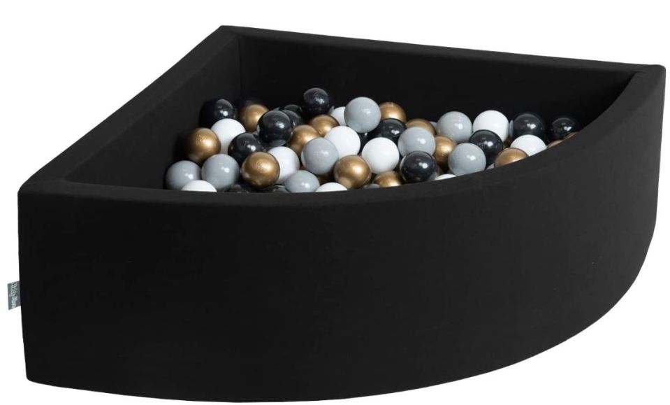  This stylish corner ball pit works in any room of the house