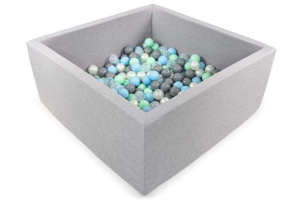  If you don't fancy a round ball pit, you can get a stylish square one instead