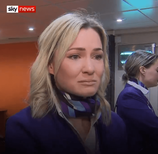  Katherine Densham, who had worked for the carrier for 13 years, wept as she told a reporter “I’m not sure what I’m going to do"