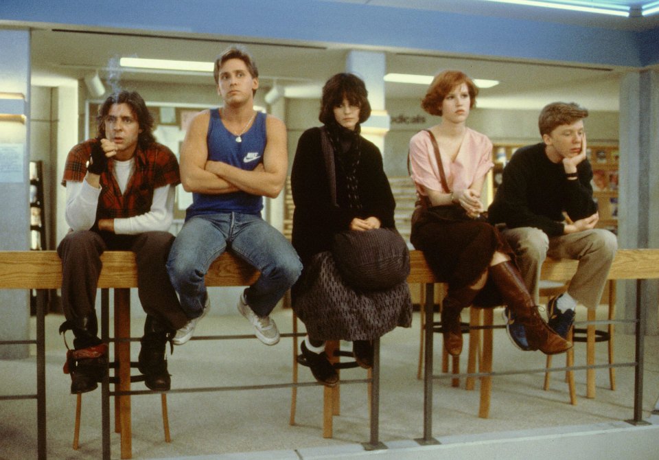  Head back to the 80s with The Breakfast Club