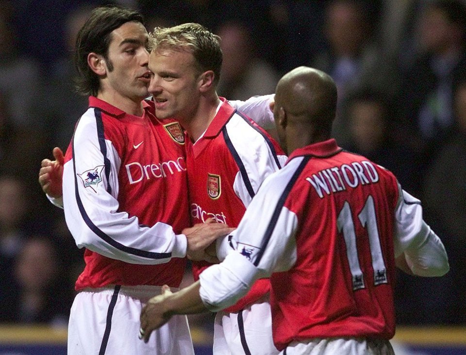  Pires spent six years at Arsenal between 2000 and 2006, winning two Premier League titles and two FA Cups.