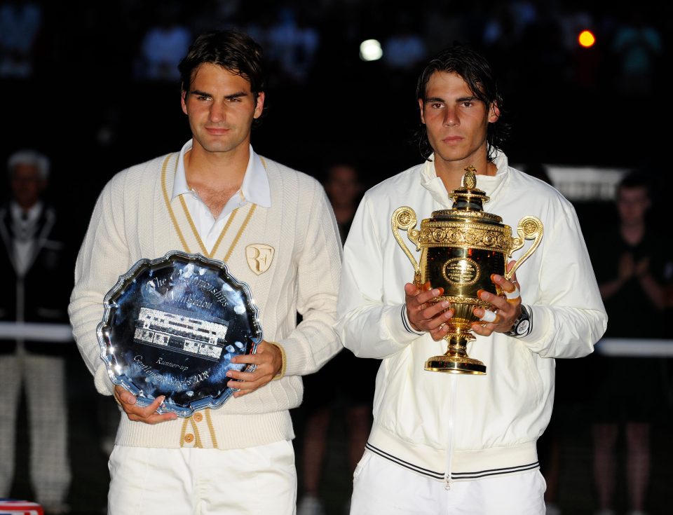  The pair have met 40 times in total and won a combined 42 Grand Slams in their illustrious careers