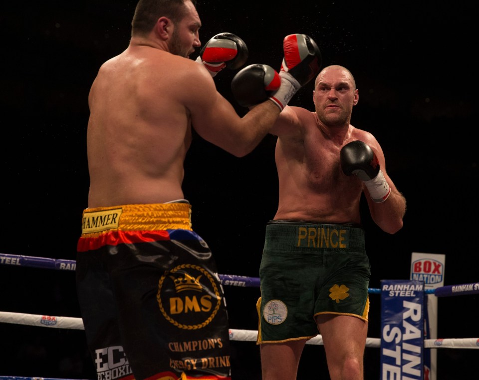 Tyson Fury blamed wild boar meat for raised levels of nandrolone in his system in 2015