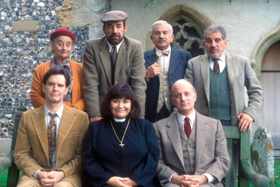  Dawn French leads the cast in The Vicar of Dibley