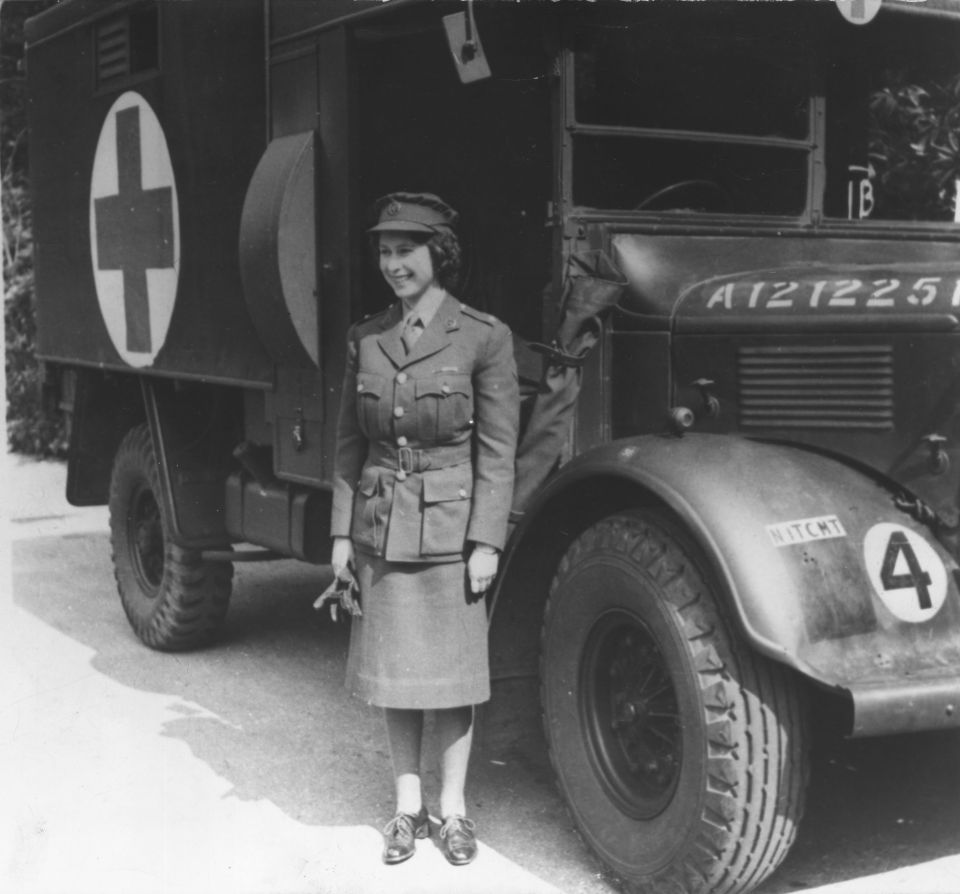 The Queen later joined the Women’s Auxiliary Territorial Service 